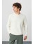 Omar Ekru Şardonlu Erkek Sweatshirt - 88137 6