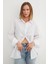 Basic Yırtmaçlı Oversize Gömlek 2