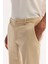 Erkek Bej Yumuşak Tuşeli Slim Fit Chino Pantolon A52Y3019 5