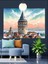 Galata Kulesi Istanbul Dekoratif Kanvas - Mdf Ahşap Tablo 5
