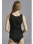 Cotton Basic Siyah Atlet 4