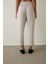Bej Yüksek Bel Bilek Boy Yoga Pantolonu 3
