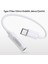 OT42 Type‑C to AUX 3.5 mm Adaptör – Tak‑Çalıştır, Beyaz, Ses Dönüştürücü 4