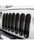 7 Adet Araba Böcek Ağı Klipsli Ön Izgara Izgara Koruyucu Jeep Wrangler Jk Jku 2007-2015 Dış Döşeme (Yurt Dışından) 3