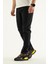 Erkek Siyah Nefes Alan Likralı 4 Cepli Outdoor Pantolon 5