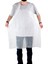 Tek Kullanımlık Naylon Kasap Önlüğü Beyaz 100 Adet 1