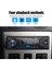 Araba Radyo 1 Din Stereo Multimedya Mp3 Çalar Dijital Bluetooth Fm Aux Girişi USB Bluetooth Evrensel Oto Radyo (Yurt Dışından) 4