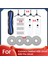 Ecovacs Için 17 Pcs Deebot N30 Omni / N30 Pro Omni Vakum Süpürge Parçaları Silin Silin Fırça Filtre Mop Kumaş Toz Torbası (Yurt Dışından) 1