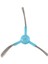 Cecotec Conga 4090 5090 6090 Accessoires Yedek Parçalar Vakum Süpürge Yedek Seti Yan Fırça Mop Kumaş Tekerlek Mavi (Yurt Dışından) 4