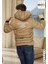 Lasgaris Jeans Erkek Çocuk Petekli Kapüşonlu Şişme Mont (Peluş Astarlı) 2