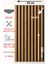 Mdf Tabanlı Çıtalı Duvar Paneli 24X280 cm – Akustik Dekoratif Panel | 8 mm Kalınlık 2