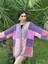 El Örgüsü Peluş Yumuşak Kadın Oversize Hırka 1