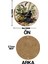 Şifalı Otlar ve Havan Temalı Uv Baskı Mdf Duvar Süsü – 33X33 cm & 20X20 cm DT215 5