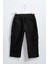Çocuk Siyah Kargo Pantolon – %100 Pamuk, Rahat Lastikli Bel, Cepli Erkek & Kız Çocuk Pantolonu 1