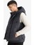 Regular Fit Kapüşonlu Fermuarlı İç Cepli Şişme Yelek F0997AX25AU 4