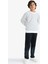 Erkek Çocuk Bisiklet Yaka Çizgili Sweatshirt G2555A825AU 2