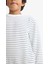Erkek Çocuk Bisiklet Yaka Çizgili Sweatshirt G2555A825AU 5