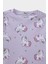 Kız Bebek Pijama Takımı Unicorn Baskılı Uzun Kollu Üst Uzun Alt F0632A525AU 3