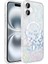 Apple iPhone 16 Plus Kılıf M-Safe Şarj Özellikli Şeffaf Folk Sert Kapak - Kalp 2
