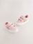Pembe Gökkuşağı Desenli Ortopedik Taban Sneaker 1