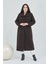 Kadın Büyük Beden Mendil Yaka Manto 3