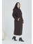 Kadın Büyük Beden Mendil Yaka Manto 5