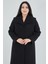 Kadın Büyük Beden Mendil Yaka Manto 5