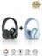 Kablosuz Kulaküstü Siyah-Mavi Bluetooth Kulaklık Stereo-Mikrofon-Aux Sd Kart HK-035 1