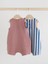 %100 Pamuklu Multi Bright Waffle Baskılı 2'li Romper Set 2