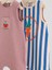 %100 Pamuklu Multi Bright Waffle Baskılı 2'li Romper Set 3