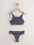 Kırmızı/çizgili Bikini Takımı 2 Parça 3