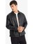 Su İtici Regular Fit Çıtçıtlı Suni Deri İç Cepli Ceket Mont F9779AX25WN 4