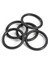 184X8 O-Ring 4 Adet Nbr 70 Black Kalınlık 8 mm Oring 8