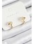 Pirinç Papatya Model Gold Renk Çocuk Küpe - PRT3500EB07675 1
