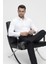 Slim Fit Pamuk Saten Klasik Beyaz Gömlek Gk 624 7