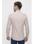 Slim Fit Pamuk Saten Klasik Bej Gömlek Gk 624 7