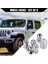 82215711 Tekerlek Kilidi Kilit Kilitli Kabuk Somun Kiti Jeep Wrangler Için Anahtarlı Jl 2018-2024 Jeep Gladiator 2020-2024 (Yurt Dışından) 3