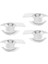 4pcs/set Abs Chrome Araba Kapı Kolu Kase Kapak Kapısı Kaplama Isuzu D-Max 2012-2018 2015 Dmax Aksesuarları (Yurt Dışından) 4