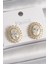 Pirinç Gold Renk Zirkon Taşlı Kadın Küpe - PRT3500EB03351 1