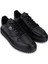 Erkek Siyah Deri Sneakers & Spor Ayakkabı 352 23180 Erk Ayk SK25-26 Sıyah Dr 2