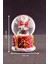 Merry Christmas Hediye Torbalı Noel Baba Temalı Mini Boy Işıklı Kar Küresi 6,5 cm 1 1