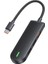 HU-1430 5 In 1 Type-C Çoklayıcı (Usb3.0x1+Usb2.0x2+Sd/tf Card Slotx1)- Gri 3