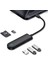 HU-1430 5 In 1 Type-C Çoklayıcı (Usb3.0x1+Usb2.0x2+Sd/tf Card Slotx1)- Gri 4