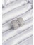Pirinç Gümüş Renk Zirkon Taşlı Minimal Halka Küpe - PRT3500EB01930 1