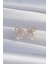 Pirinç Gold Renk Zirkon Taşlı Fiyonk Küpe - PRT3500EB02021 2