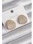 Pirinç Gold Renk Zirkon Taşlı Plaka Model Kadın Küpe - PRT3500EB03459 1