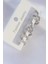 Pirinç Gümüş Renk Kalp Model Küpe Seti - PRT3500EB01541 2