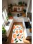 Dijital Baskı Modern Kaymaz Taban Leke Tutmaz Makinada Yıkanabilir Mutfak Halısı ve Balkon Halısı 1