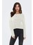 Kadın Onlpetra Inci Düğmeli Bisiklet Yaka Örgü Hırka 15350655 Ekru 1