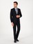 Erkek Lacivert Slim Fit %100 Yün Mono Yaka Takım Elbise 50310092-VR033 1